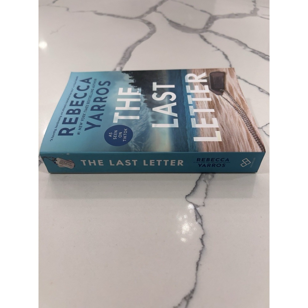 Rebecca Yarros The Last Letter Paperback Novel, English Fiction Romance